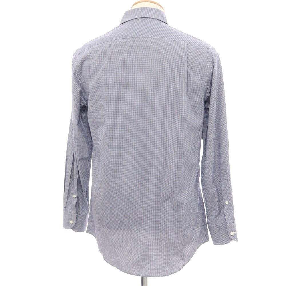 [Used] Ralph Lauren Purple Label Ralph Lauren Collection Purple Label Cotton Wide Collar Dress Shirt Navy x White [15] [Condition Rank B] ​​[Men&