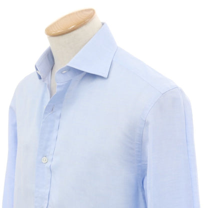 [Used] Ralph Lauren Purple Label Ralph Lauren Collection Purple Label Cotton Semi-wide Collar Dress Shirt Light Blue [15] [Condition Rank B] ​​[Men&