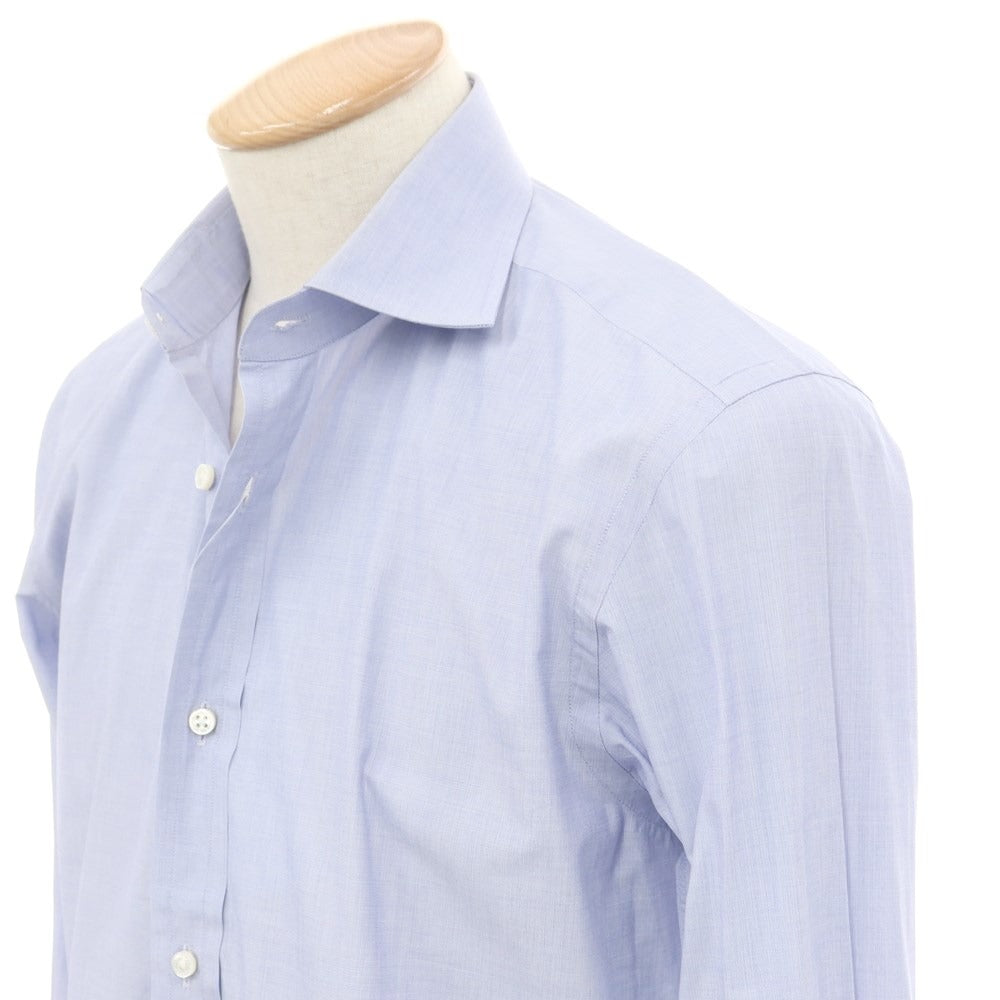 [Used] Ralph Lauren Purple Label Ralph Lauren Collection Purple Label Cotton Semi-wide collar dress shirt Lavender blue [15] [Condition rank C] [Men&