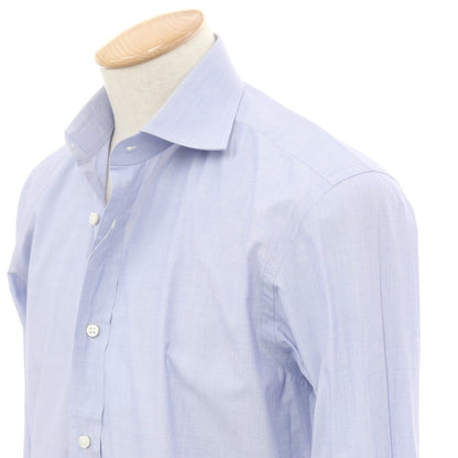 [Used] Ralph Lauren Purple Label Ralph Lauren Collection Purple Label Cotton Semi-wide collar dress shirt Lavender blue [15] [Condition rank C] [Men&