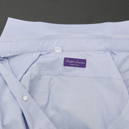 [Used] Ralph Lauren Purple Label Ralph Lauren Collection Purple Label Cotton Semi-wide collar dress shirt Lavender blue [15] [Condition rank C] [Men&