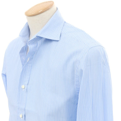 [Used] Ralph Lauren Purple Label Ralph Lauren Collection Purple Label Cotton Wide Collar Dress Shirt Light Blue x White [15] [Condition Rank C] [Men&