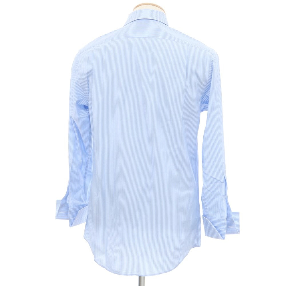 [Used] Ralph Lauren Purple Label Ralph Lauren Collection Purple Label Cotton Wide Collar Dress Shirt Light Blue x White [15] [Condition Rank C] [Men&