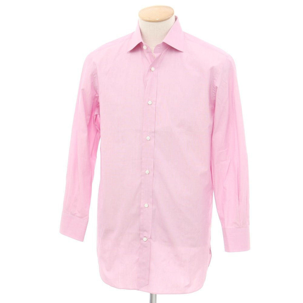 [Used] Ralph Lauren Purple Label Ralph Lauren Collection Purple Label Cotton Semi-wide Collar Dress Shirt Pink [15] [Condition Rank B] ​​[Men&