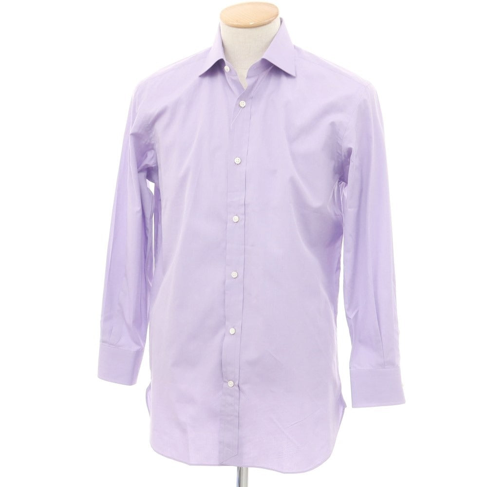 [Used] Ralph Lauren Purple Label Ralph Lauren Collection Purple Label Cotton Semi-wide Collar Dress Shirt Purple [15] [Condition Rank C] [Men&