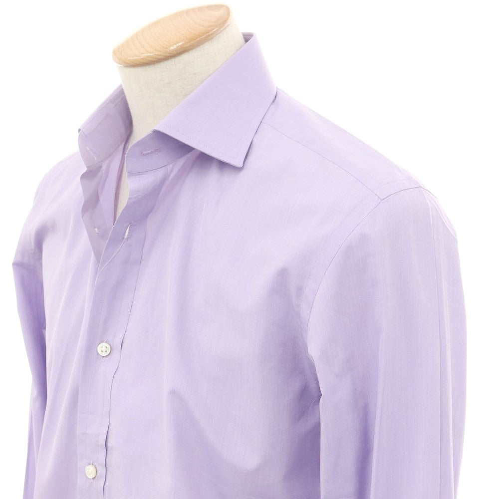 [Used] Ralph Lauren Purple Label Ralph Lauren Collection Purple Label Cotton Semi-wide Collar Dress Shirt Purple [15] [Condition Rank C] [Men&