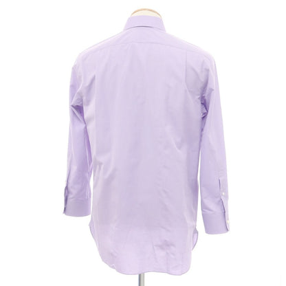 【中古】ラルフローレン パープルレーベル RalphLauren Collection Purple Label コットン セミワイドカラー ドレスシャツ パープル【 15 】【 状態ランクC 】【 メンズ 】