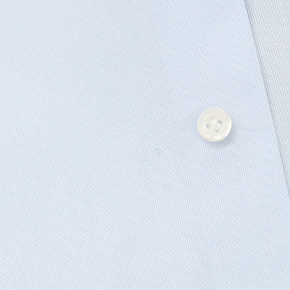 [Used] ISAIA Cotton Button-down Dress Shirt, Light Blue [No Size (S)] [Condition Rank D] [Men&