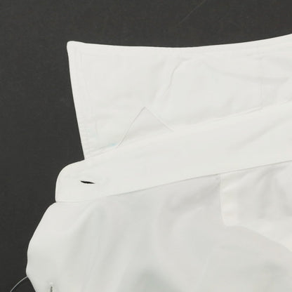 [Used] BARBA Cotton Barneys New York Custom Regular Collar Dress Shirt White [40] [Condition Rank C] [Men&