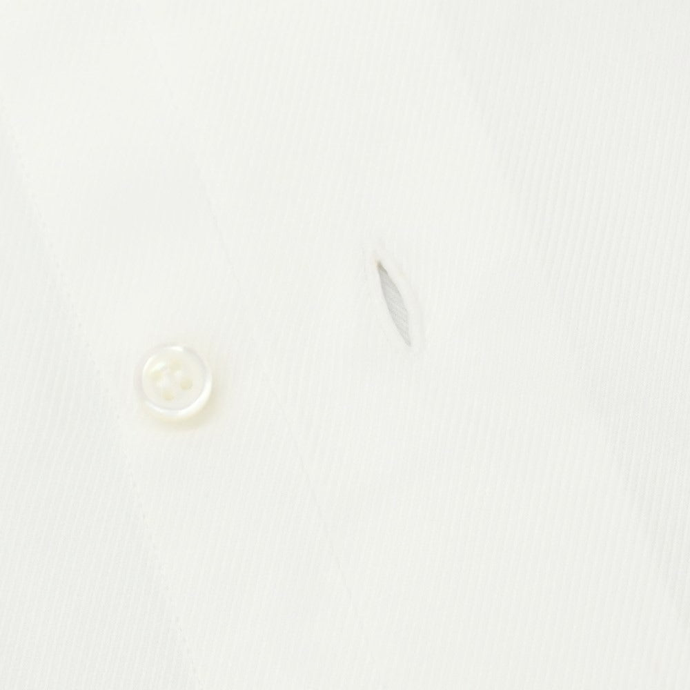 [Used] FRAY Cotton Pinhole Collar Dress Shirt White [39] [Condition Rank C] [Men&