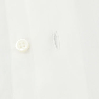 [Used] FRAY Cotton Semi-Wide Collar Double Cuff Dress Shirt White [39] [Condition Rank D] [Men&