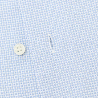 [Used] ORIAN BEAMS F custom cotton wide collar dress shirt light blue x white [No description (S rank)] [Condition rank D] [Men&