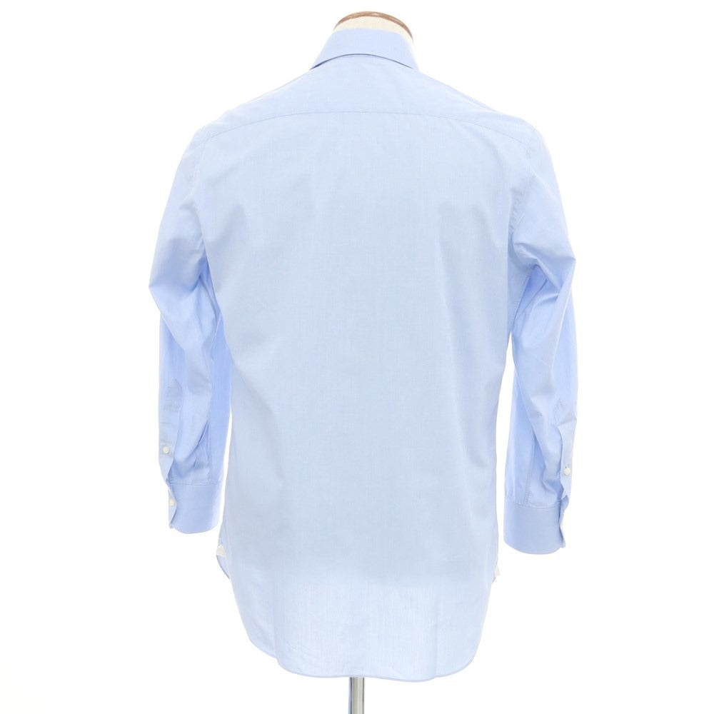 [Used] ERRICO FORMICOLA Cotton Semi-wide Collar Dress Shirt Light Blue [39] [Condition Rank C] [Men&