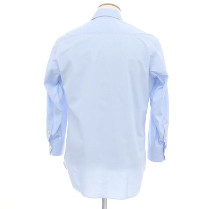 [Used] ERRICO FORMICOLA Cotton Semi-wide Collar Dress Shirt Light Blue [39] [Condition Rank C] [Men&