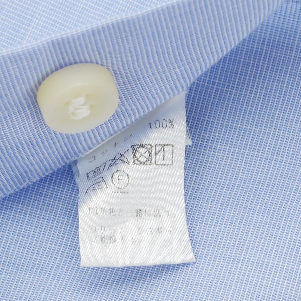 [Used] ERRICO FORMICOLA Cotton Semi-wide Collar Dress Shirt Light Blue [39] [Condition Rank C] [Men&