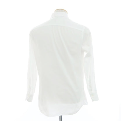 [Used] BORRIELLO Broad Cotton Dress Shirt White [No description (S rank)] [Condition rank C] [Men&