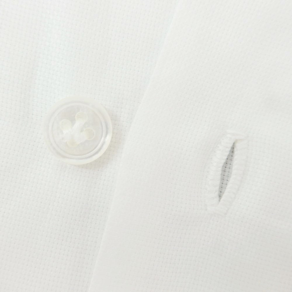 [Used] BORRIELLO Broad Cotton Dress Shirt White [No description (S rank)] [Condition rank C] [Men&