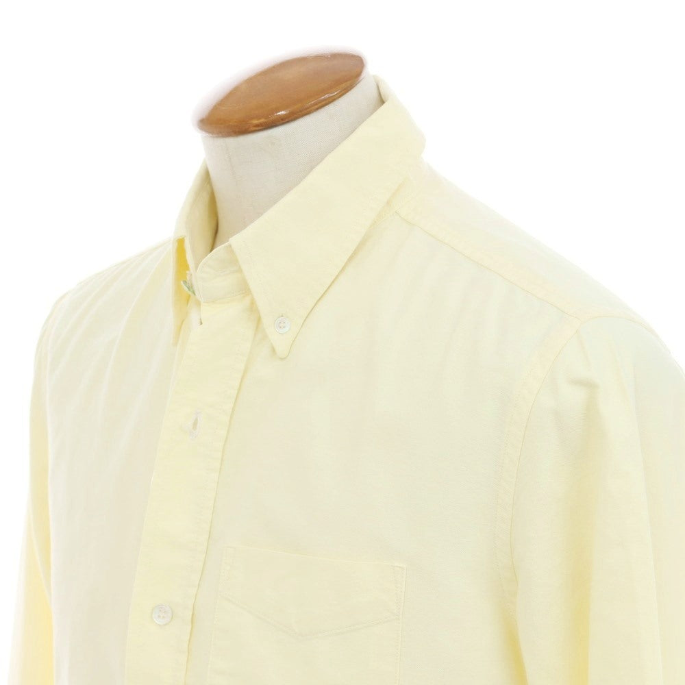 [Used] Band of Outsiders Oxford Cotton BD Shirt Light Yellow [M] [Condition Rank C] [Men&