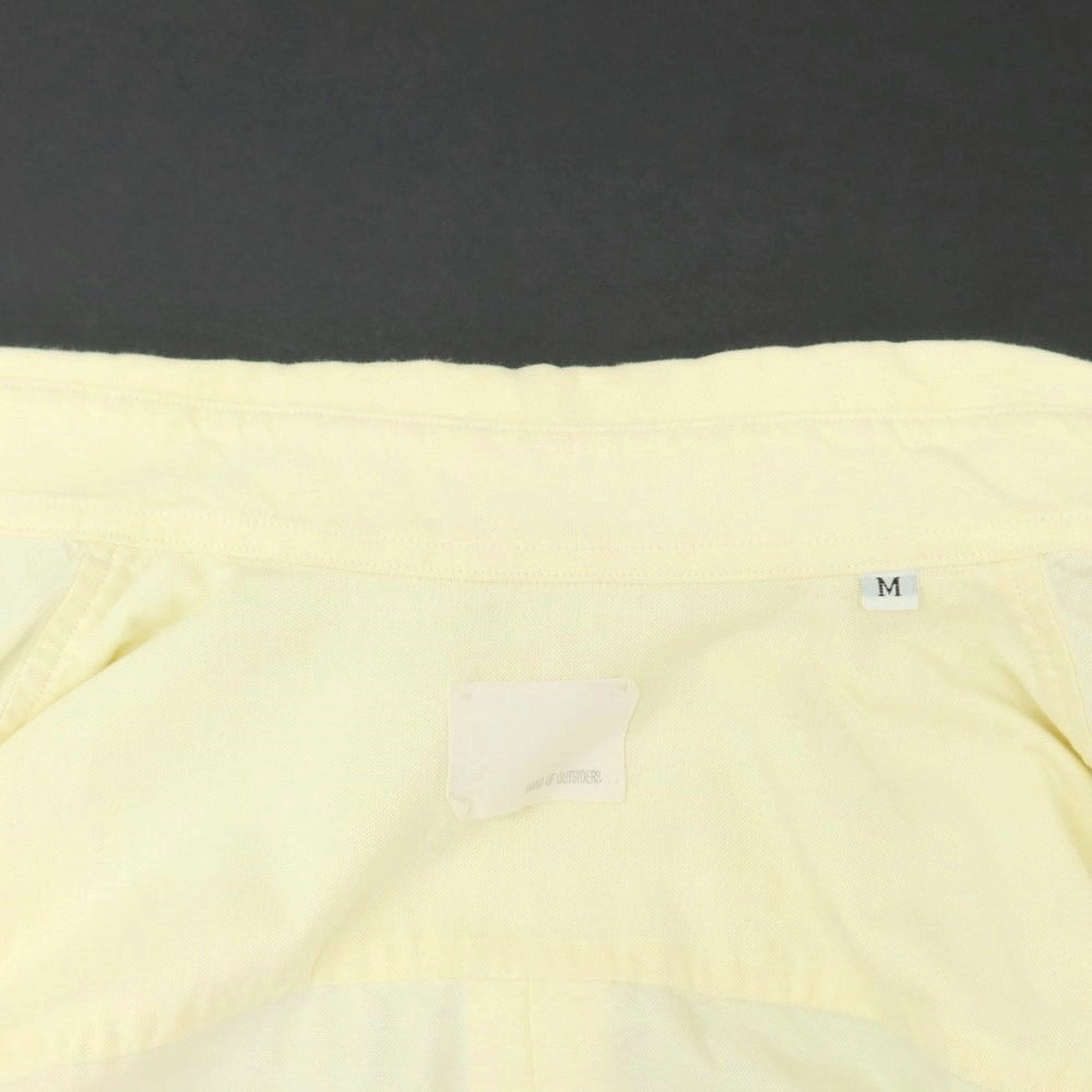 [Used] Band of Outsiders Oxford Cotton BD Shirt Light Yellow [M] [Condition Rank C] [Men&