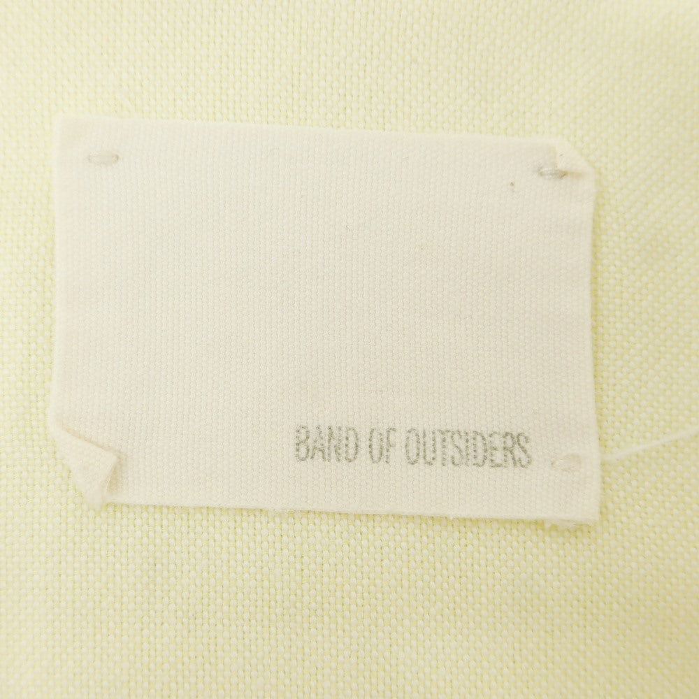 [Used] Band of Outsiders Oxford Cotton BD Shirt Light Yellow [M] [Condition Rank C] [Men&