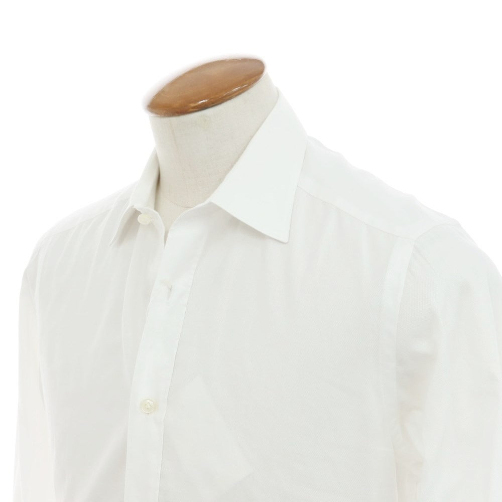 [Used] FAY Cotton Dress Shirt White [39] [Condition Rank C] [Men&