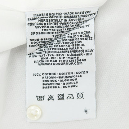 [Used] FAY Cotton Dress Shirt White [39] [Condition Rank C] [Men&