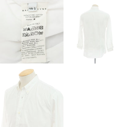 [Used] Ballantine BALLANTYNE Cotton Button-down Shirt White [15 1/2] [Condition Rank C] [Men&