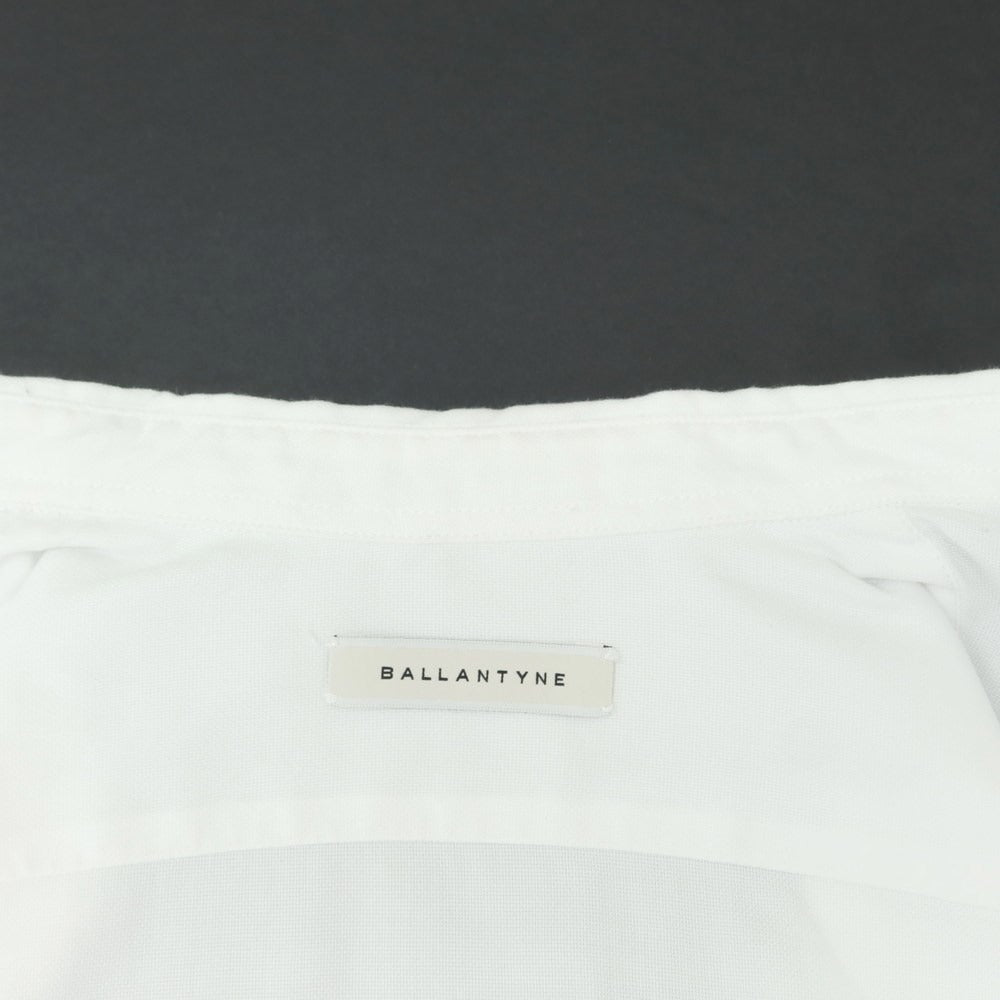 [Used] Ballantine BALLANTYNE Cotton Button-down Shirt White [15 1/2] [Condition Rank C] [Men&