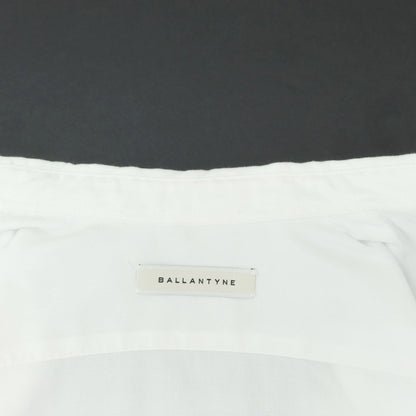 [Used] Ballantine BALLANTYNE Cotton Button-down Shirt White [15 1/2] [Condition Rank C] [Men&