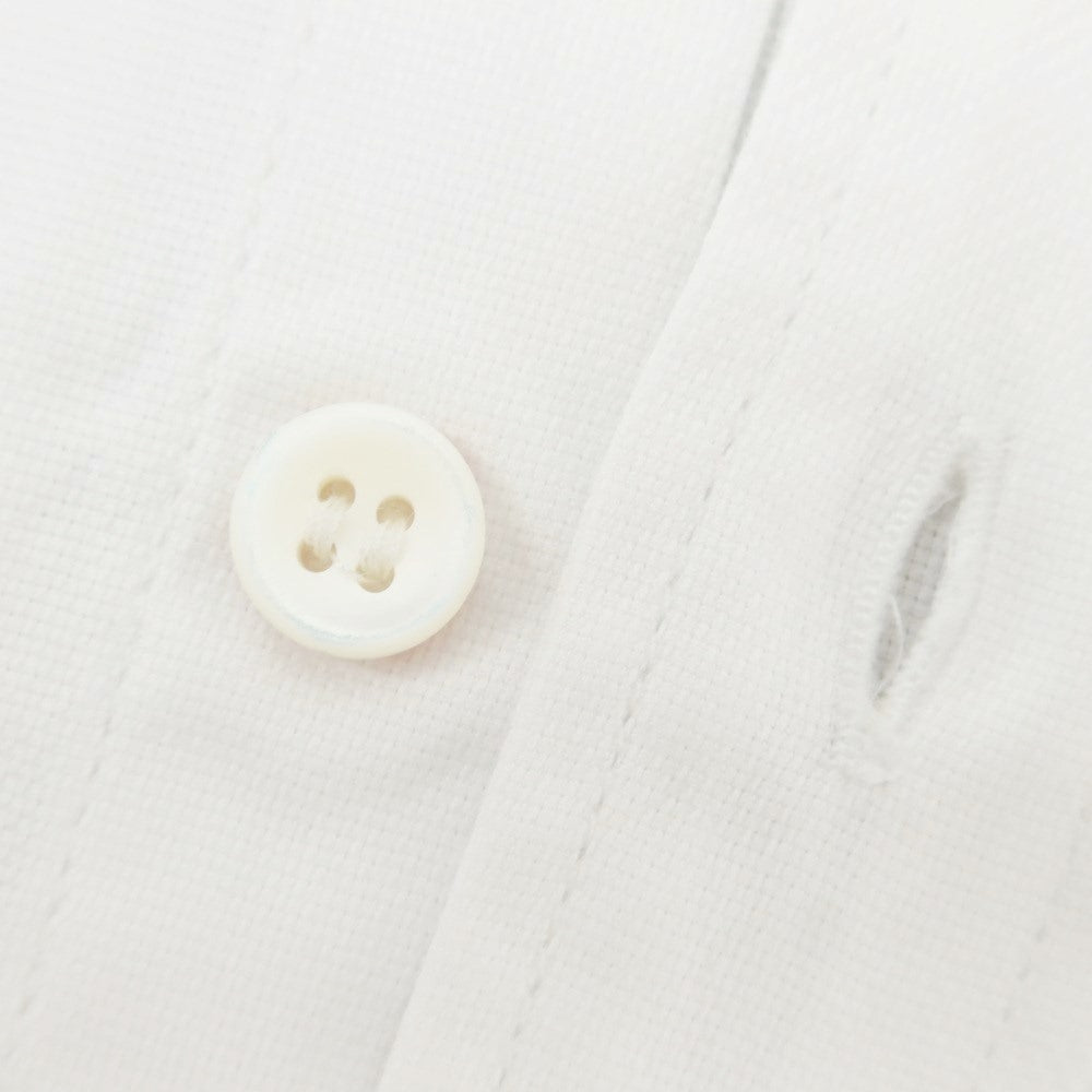 [Used] Ballantine BALLANTYNE Cotton Button-down Shirt White [15 1/2] [Condition Rank C] [Men&