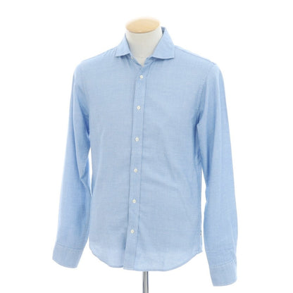 [Used] Scotch &amp;amp; Soda Cotton Casual Shirt Blue [S] [Condition Rank C] [Men&