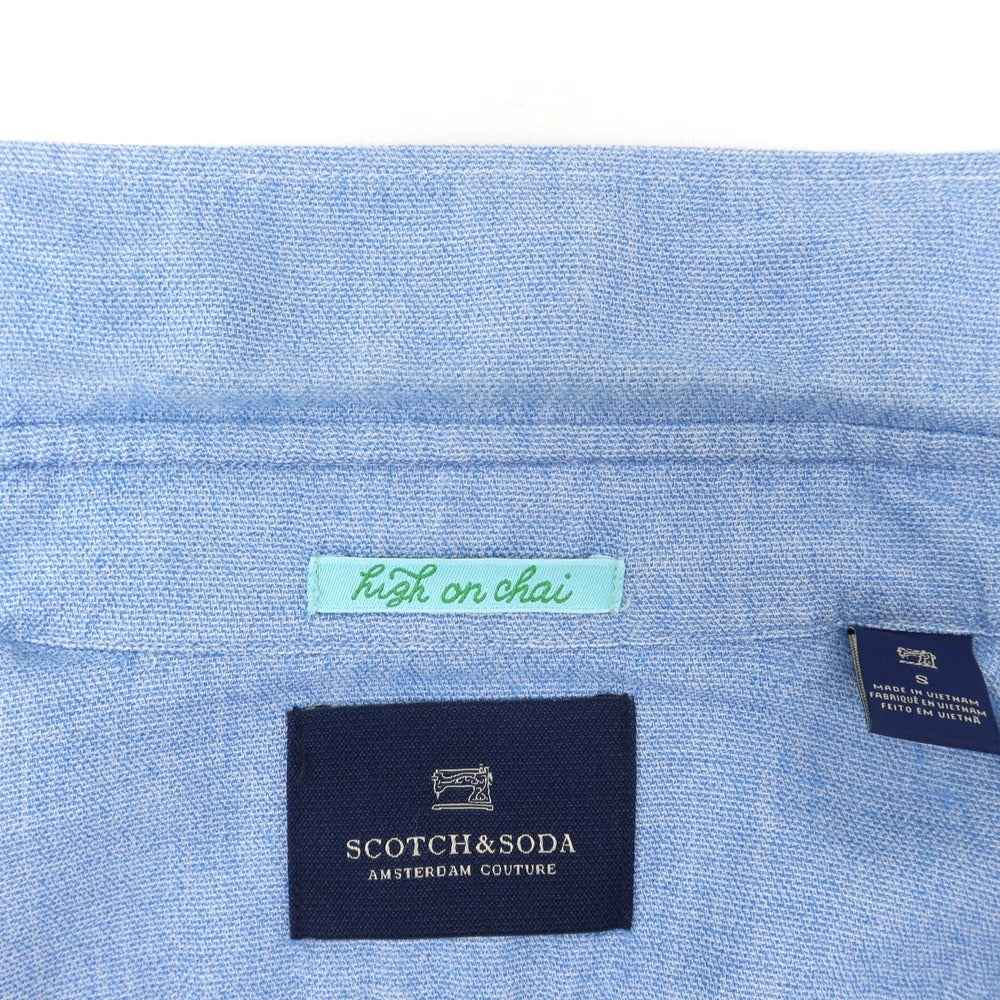 [Used] Scotch &amp;amp; Soda Cotton Casual Shirt Blue [S] [Condition Rank C] [Men&