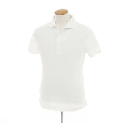 [Used] Three Dots Cotton Short Sleeve Polo Shirt White [M] [Condition Rank B] ​​[Men&