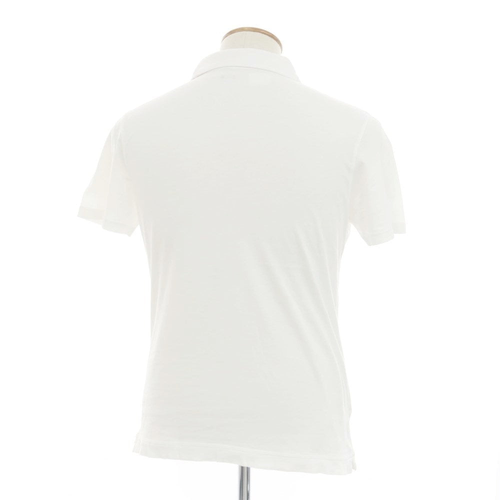 [Used] Three Dots Cotton Short Sleeve Polo Shirt White [M] [Condition Rank B] ​​[Men&