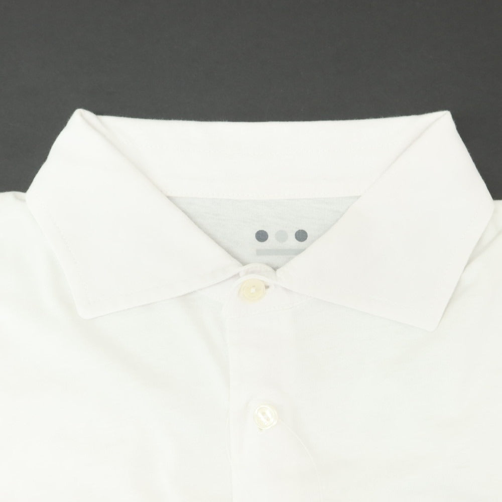 [Used] Three Dots Cotton Short Sleeve Polo Shirt White [M] [Condition Rank B] ​​[Men&