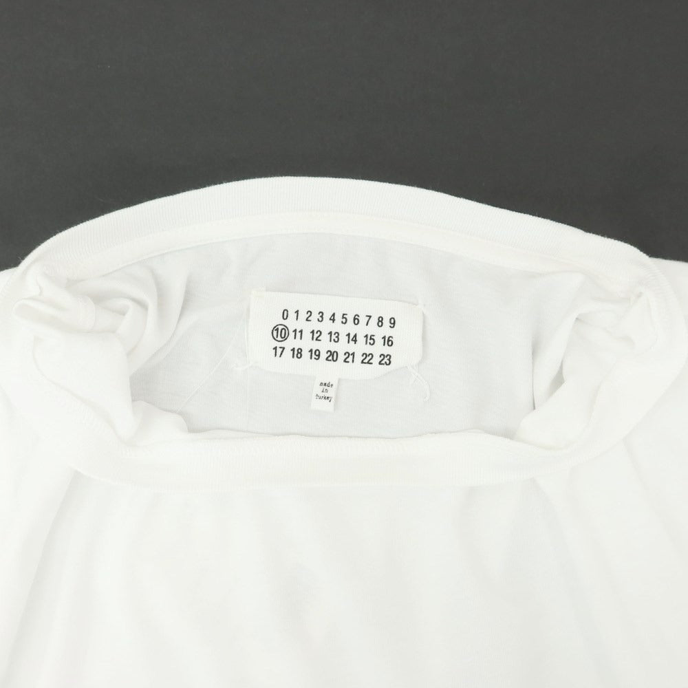 [Used] Martin Margiela 10 crew neck short sleeve T-shirt white [44] [Condition rank B] ​​[Men&