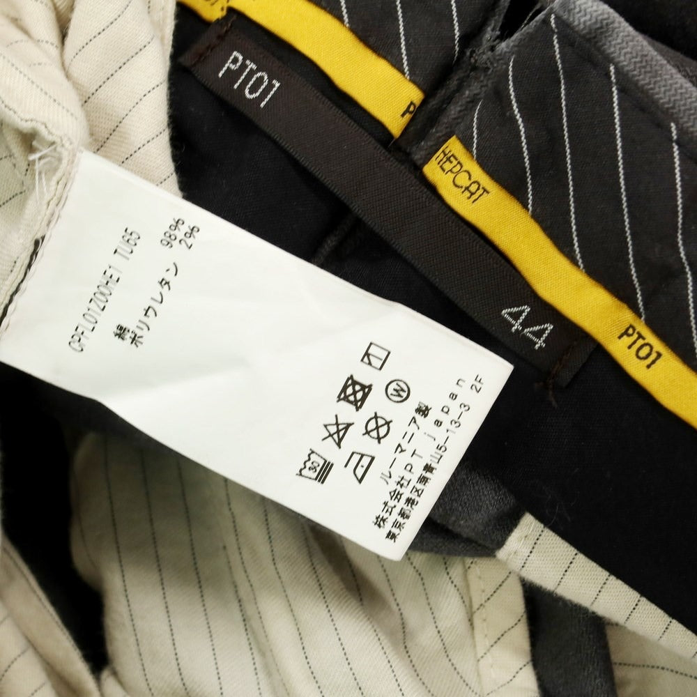 [Used] PT01 Cotton Casual Slacks Pants, Grey [Size 44] [GRY] [S/S] [Condition Rank C] [Men&