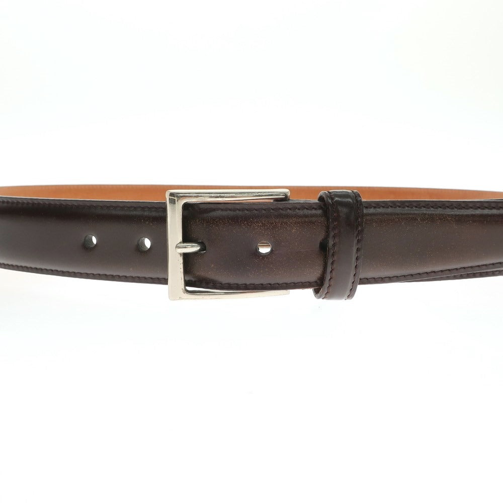 [Used] KTLewiston Shell Cordovan Belt, Dark Brown [80/32] [Condition Rank B] ​​[Men&