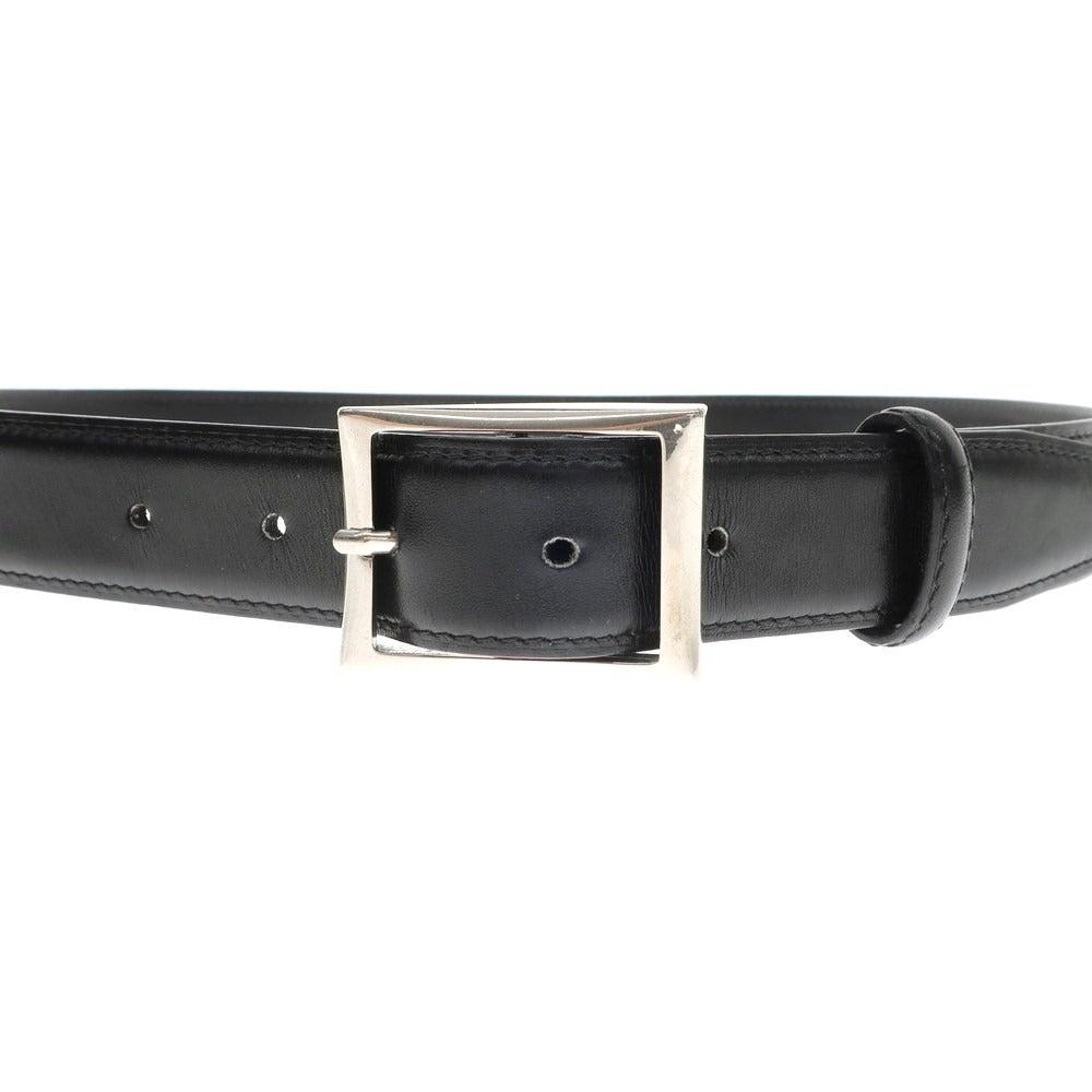 [Used] Dino Mattia Leather Belt Black [80/32] [Condition Rank B] ​​[Men&