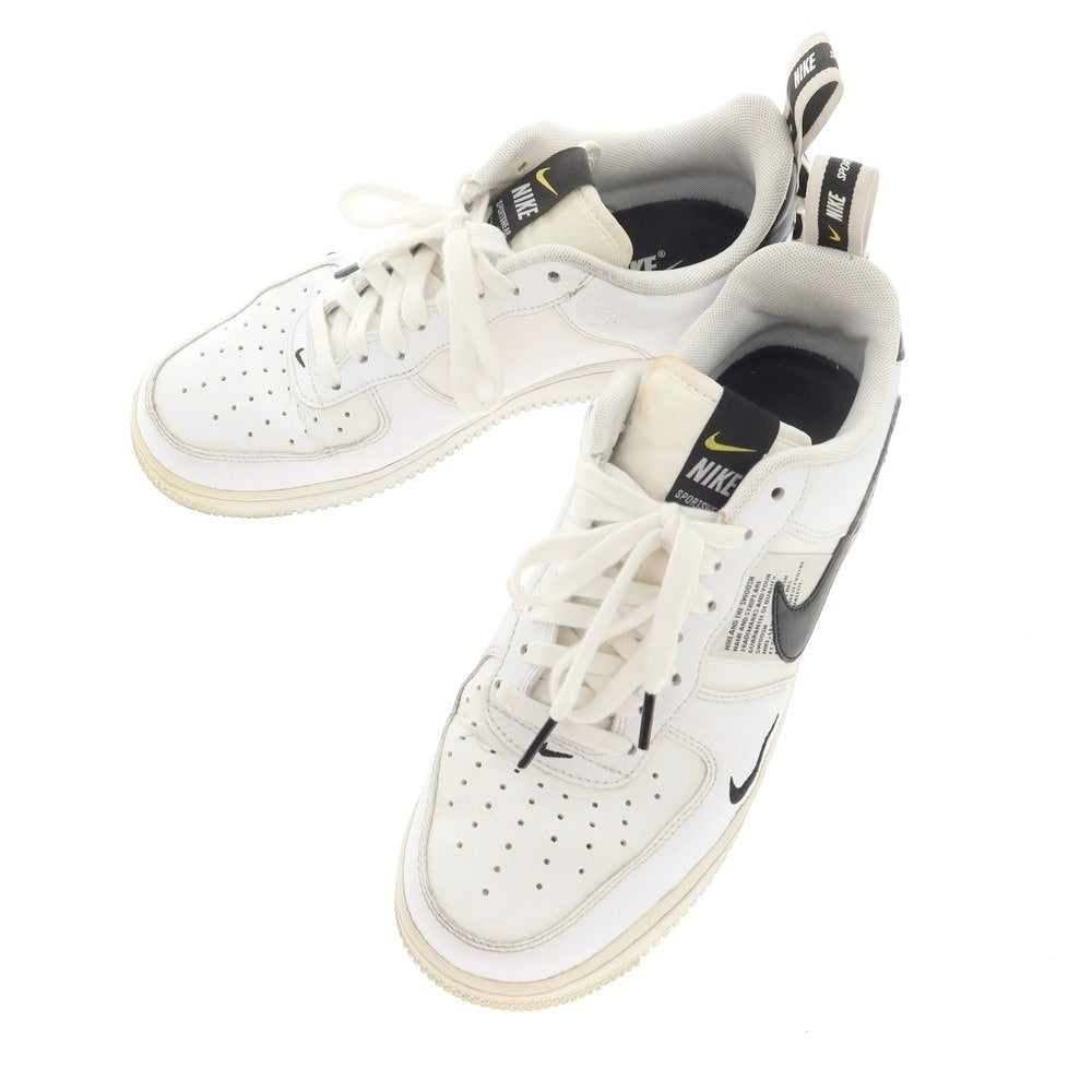 【中古】ナイキ NIKE Air Force 1 Low Utility レザー スニーカー ホワイト【 25.5 】【 状態ランクC 】【 メンズ 】
[APD]