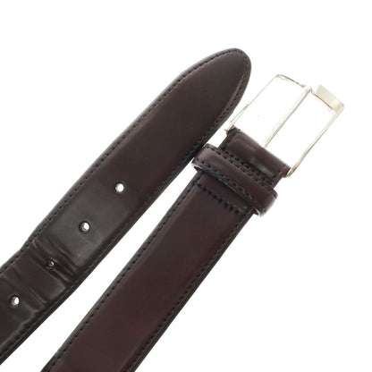 【中古】ハイランド　ベルト＆ファインレザーグッズ Highland Belts &amp; Fine Leather Goods シェルコードバン ベルト ブラウン【 30/75 】【 状態ランクC 】【 メンズ 】
[BPD]