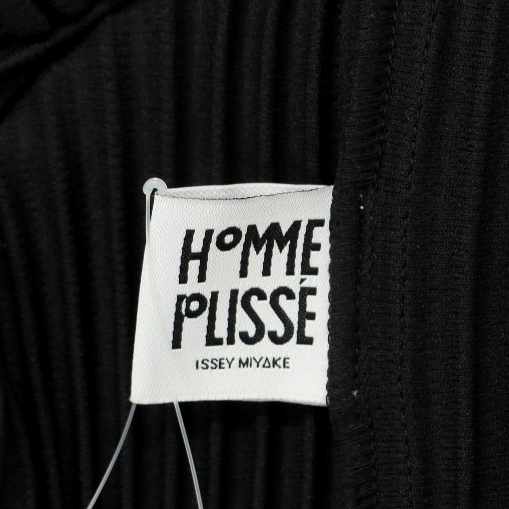 【中古】オム プリッセ イッセイミヤケ HOMME PLISSE ISSEY MIYAKE 2024年春夏 ノースリーブ プリーツカットソー  ブラック【サイズ表記なし（L位）】【BLK】【S/S】【状態ランクA】【メンズ】【759183】