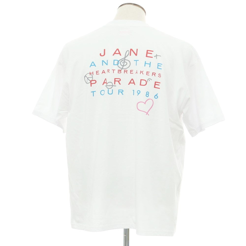 【中古】ジェーン アンド ザ ハートブレイカーズ JANE &amp; THE HEARTBREAKERS 2024年春夏 コットン プリント クルーネック 半袖Ｔシャツ ホワイト【 L 】【 状態ランクA 】【 メンズ 】
[APD]