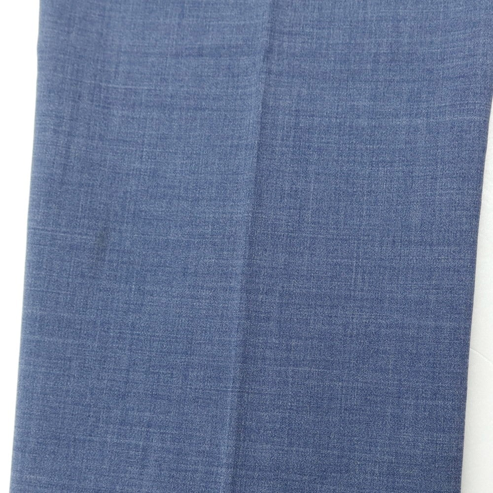 [Used] PT TORINO polyester wool dress slacks pants, grayish smalt blue [size 46] [BLU] [S/S] [condition rank B] ​​[men&