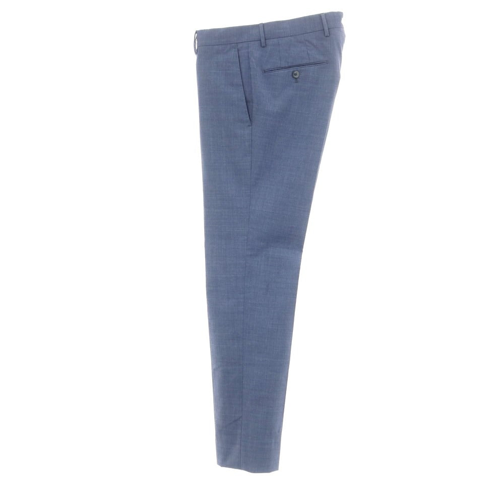 [Used] PT TORINO polyester wool dress slacks pants, grayish smalt blue [size 46] [BLU] [S/S] [condition rank B] ​​[men&