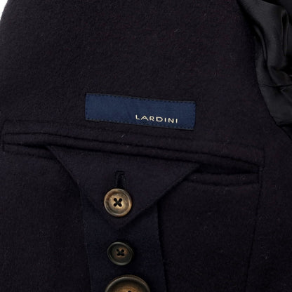 【中古】ラルディーニ LARDINI ウール チェスターフィールドコート ネイビー【 44 】【 状態ランクA 】【 メンズ 】