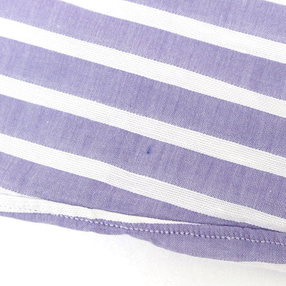 [Used] GIANGI Cotton Linen Striped Capri Shirt Purple [XS] [Condition Rank A] [Men&