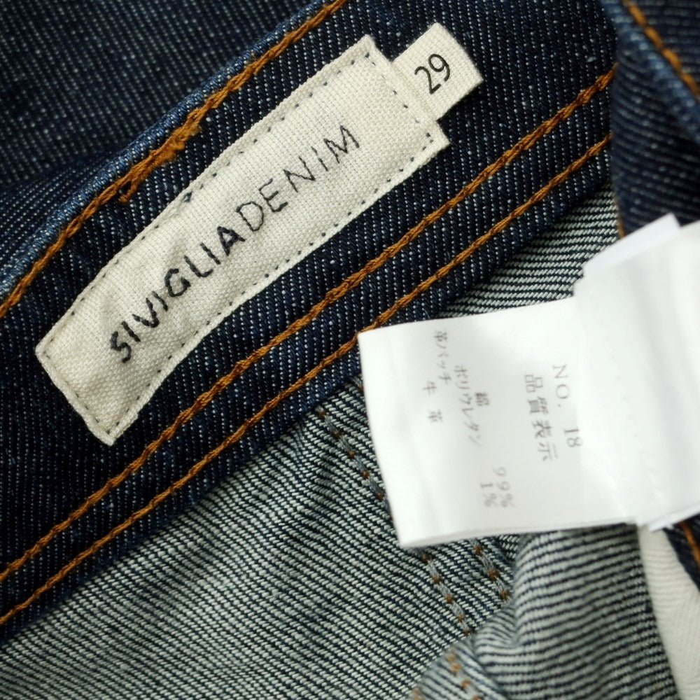 [Used] SIVIGLIA Cotton Jeans Denim Pants Navy [Size 29] [NVY] [S/S/A/W] [Condition Rank A] [Men&