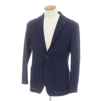 [Used] Tagliatore ISETAN custom wool 2B tailored jacket, navy [46] [Condition rank B] ​​[Men&