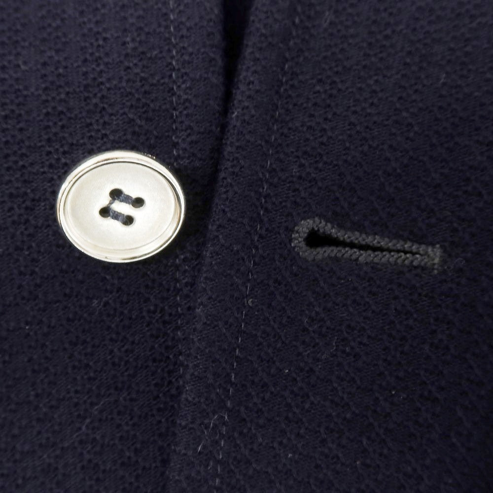 【中古】ティージャケット T-JACKET コットン 2B カジュアルジャケット ネイビー【サイズS】【 状態ランクC 】【 メンズ 】[EPD]